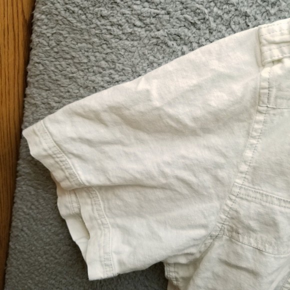 Mark Ecko 2XL Cut & Sew Deadly Threads White Button-Down Shirt 54" 32" 10" - Picture 6 of 13